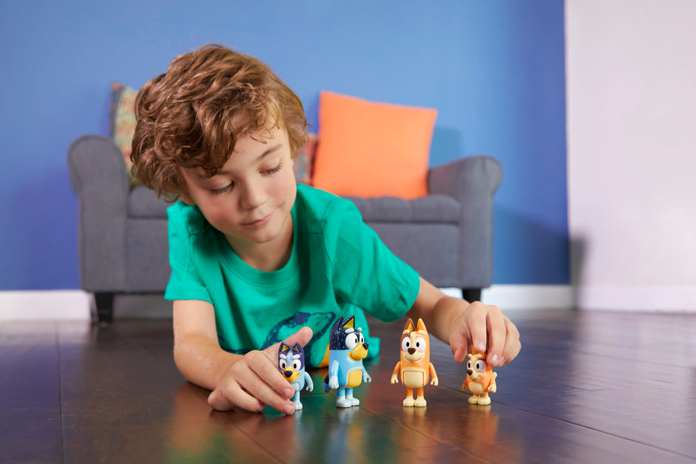 Bluey S7 Figure 4 Pack - Bluey & Family - Toyworld NZ