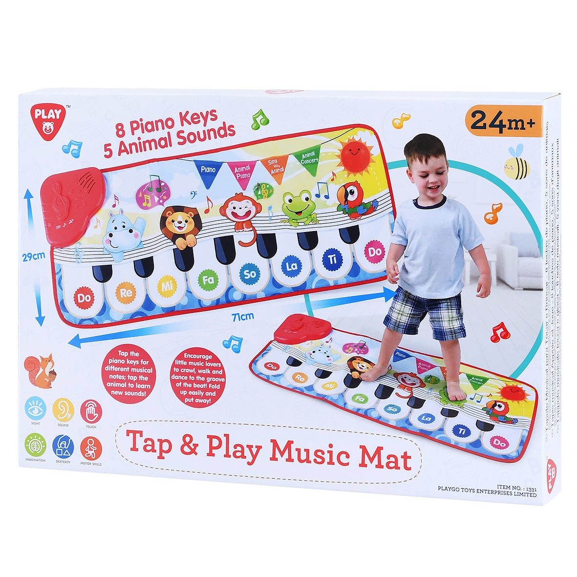 Playgo Tap & Play Music Mat