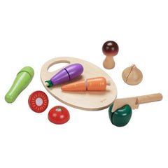 CLASSIC WORLD WOODEN CUTTING VEGETABLES