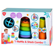 Playgo Toys Rattle & Stack Combo - Toyworld NZ