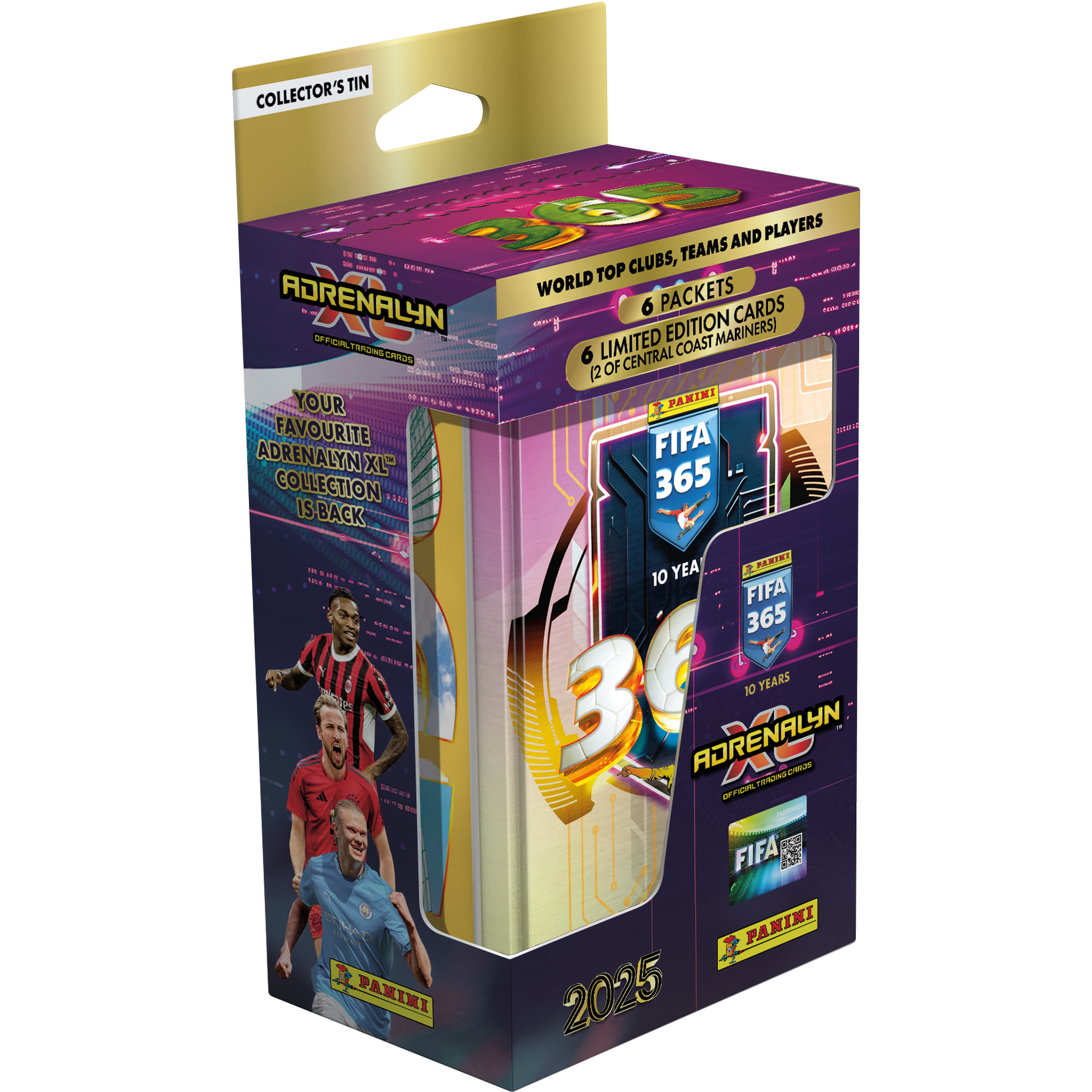 FIFA 365 Adrenalyn XL 2025 Soccer Classic Tin