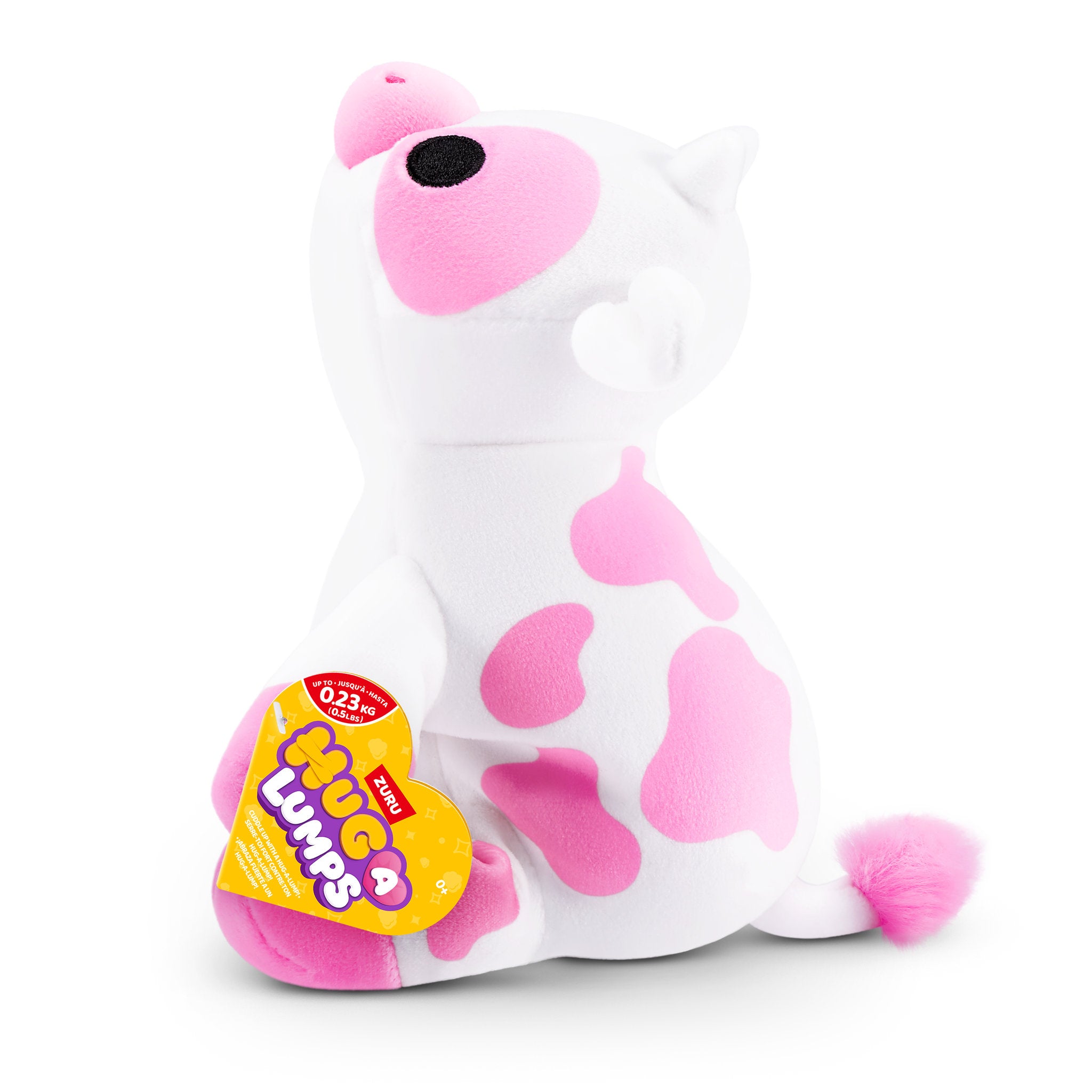 ZURU Hug A Lumps Baby Weighted Plush - Clover the Cow