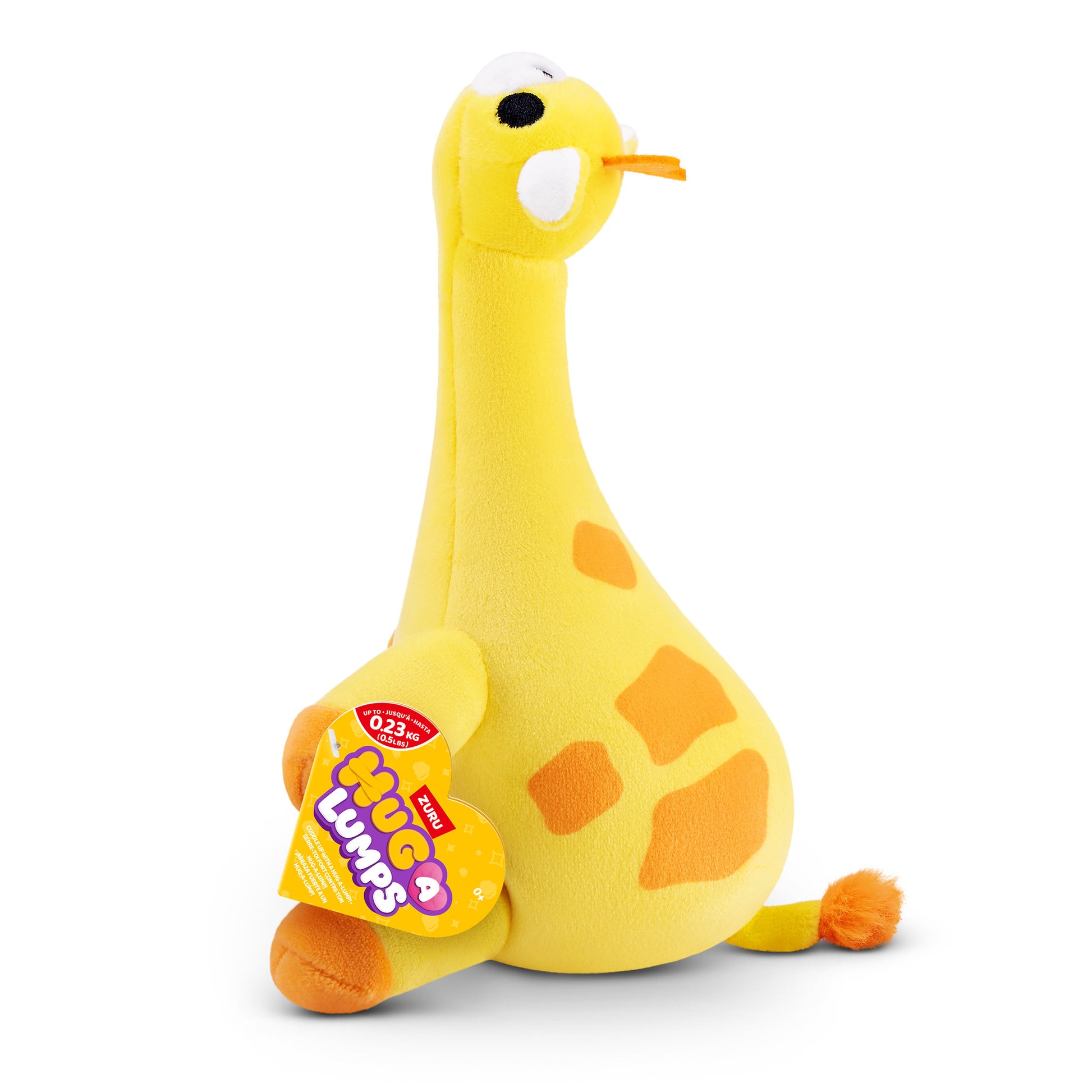 ZURU Hug A Lumps Baby Weighted Plush - Gigi the Giraffe - Toyworld NZ