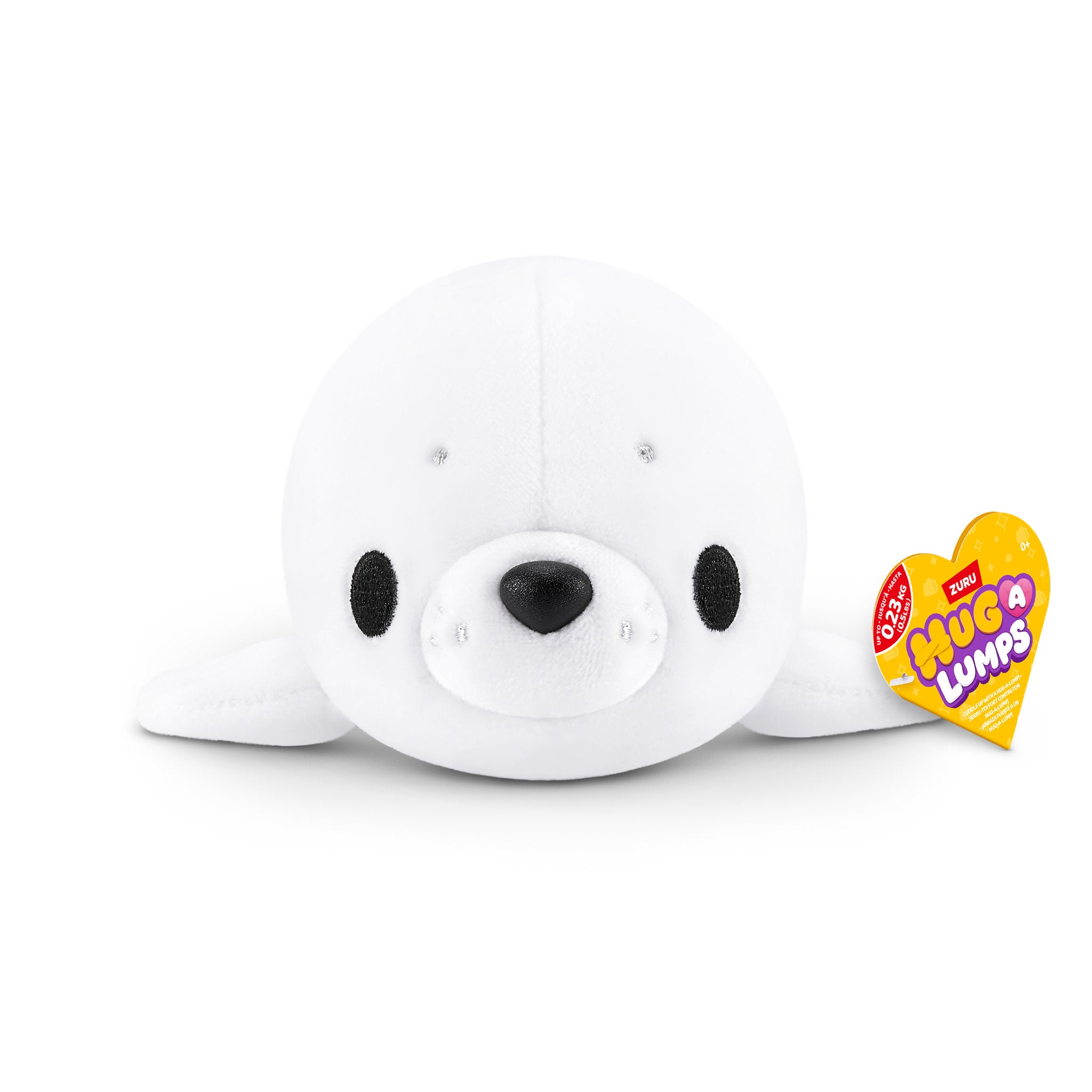 ZURU Hug A Lumps Baby Weighted Plush - Sandy the Seal