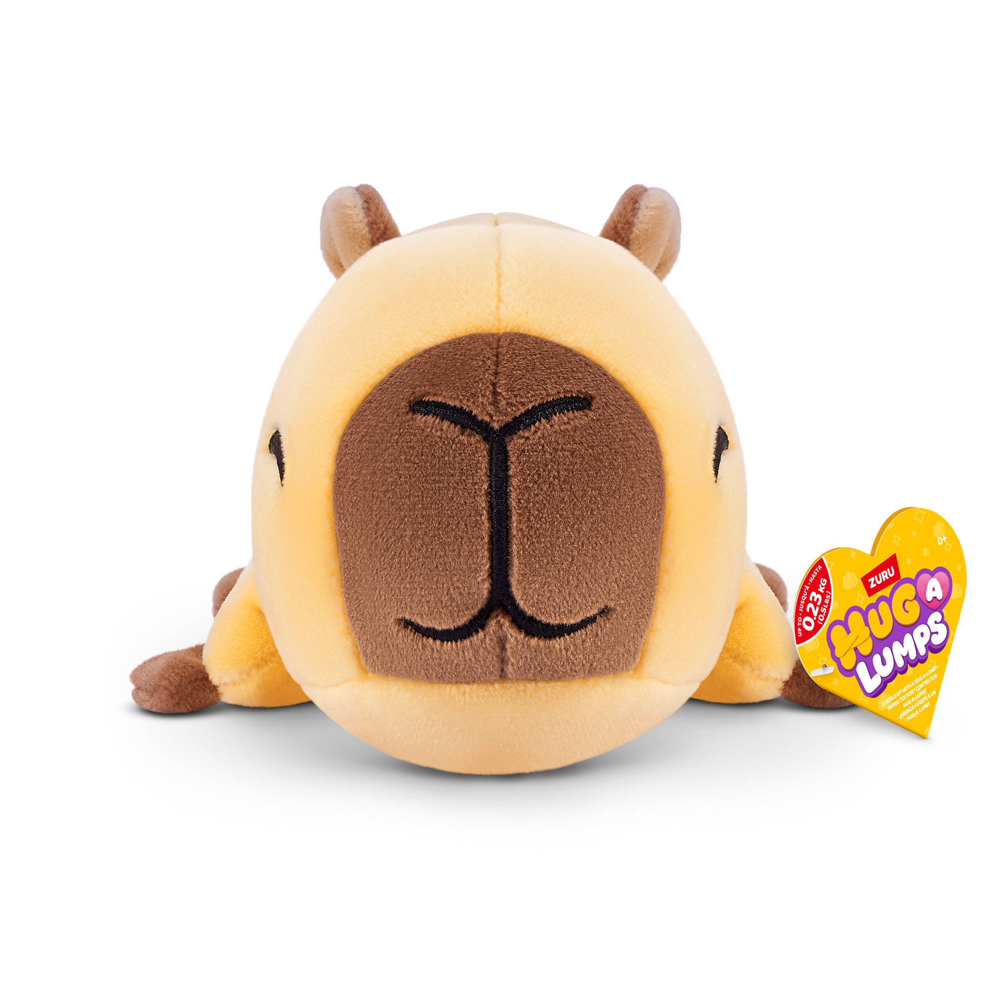 ZURU Hug A Lumps Baby Weighted Plush - Connie the Capybara