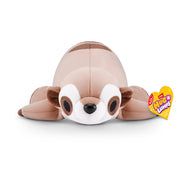 ZURU Hug A Lumps Baby Weighted Plush - Moly the Meerkat - Toyworld NZ