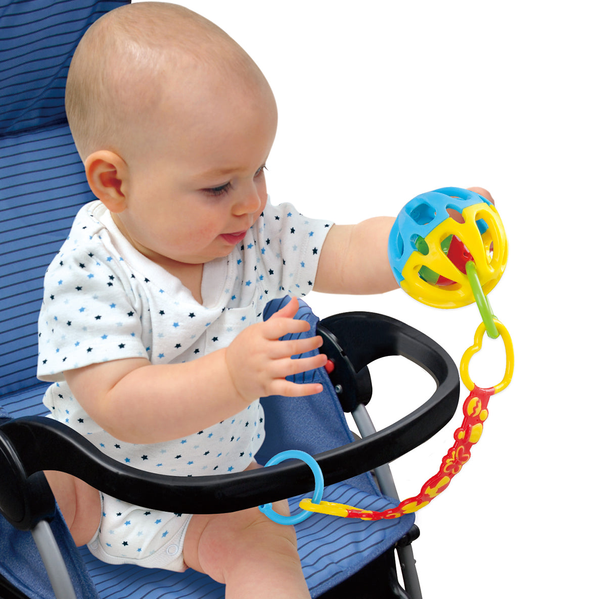 Playgo Toys Take Along Rattle Ball