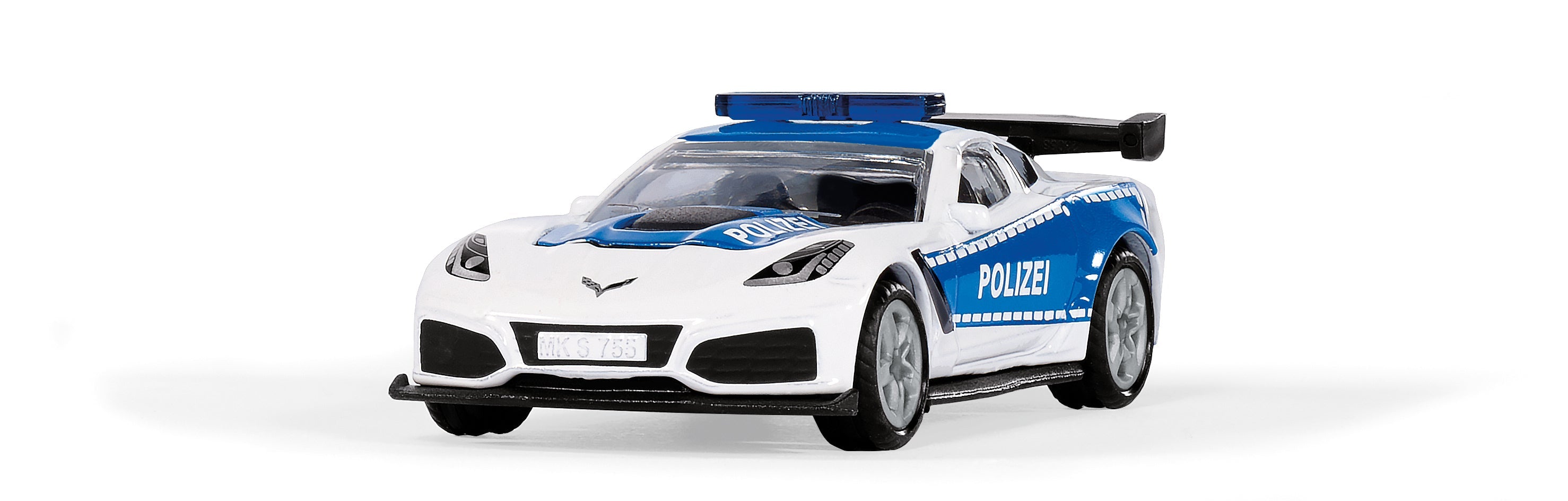 Siku 1525 Chevrolet Corvette Zr1 Police Polizei