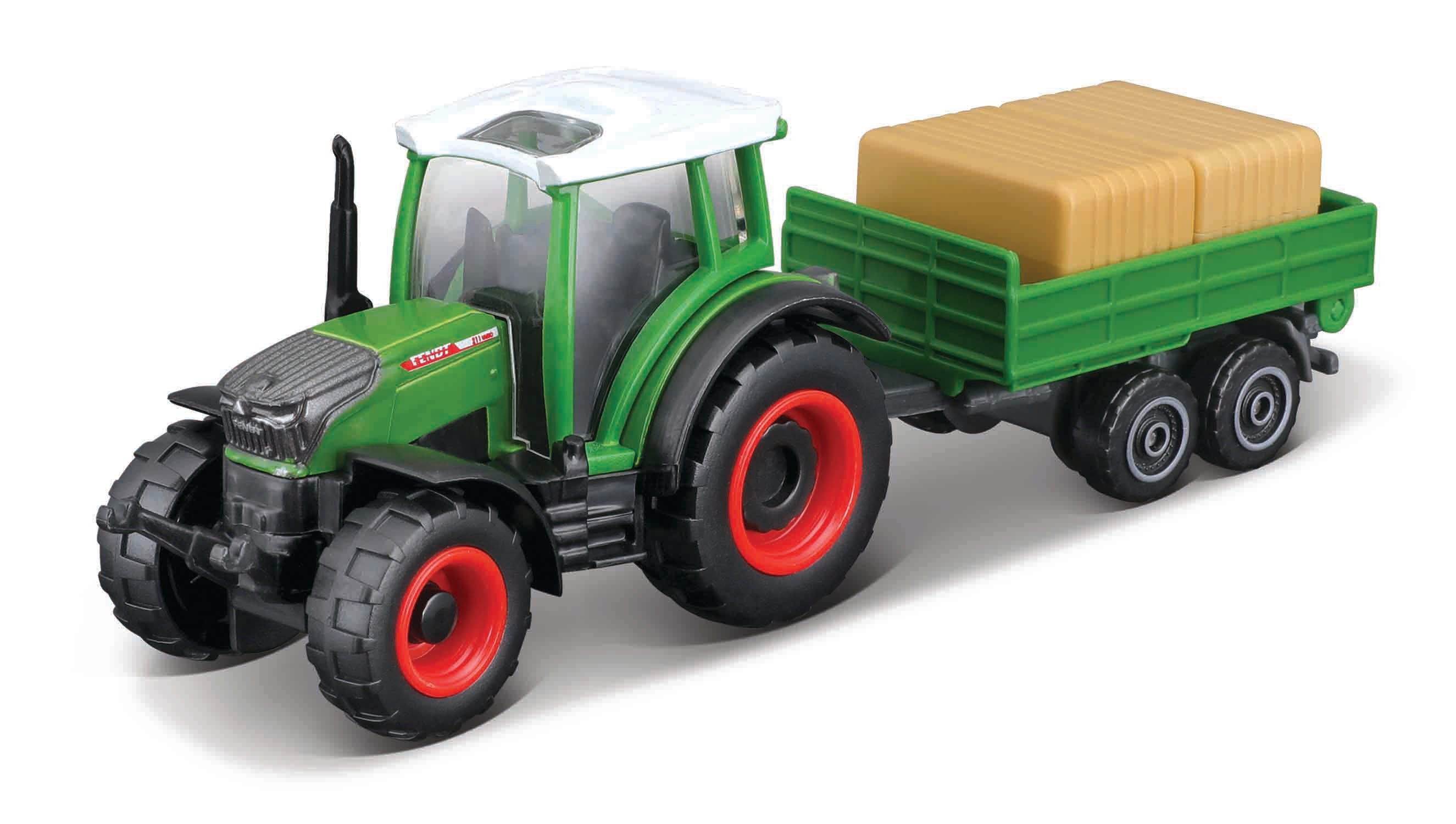 Maisto 3 Inch Farm Tractor & Trailer Assorted Styles