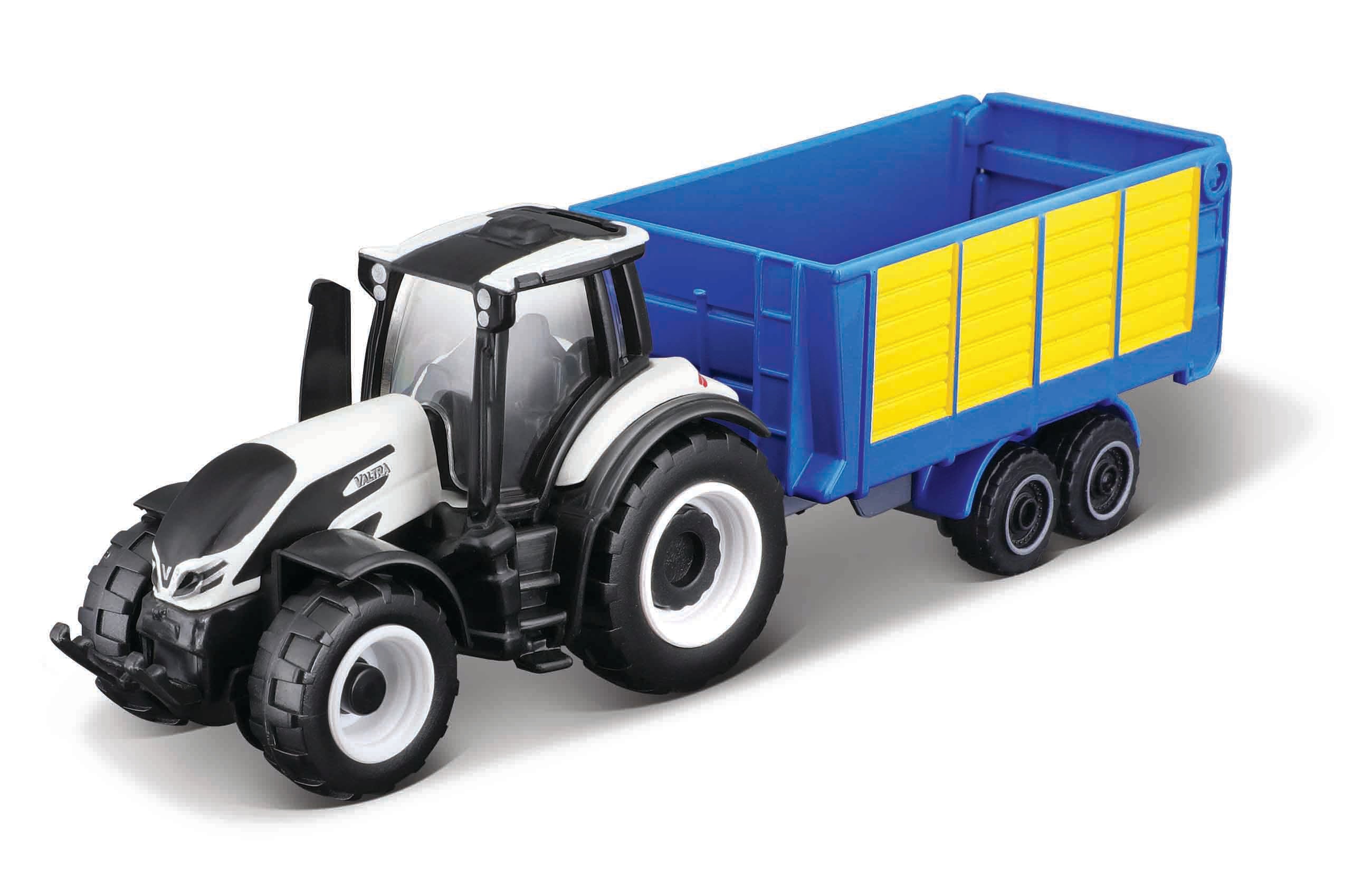 Maisto 3 Inch Farm Tractor & Trailer Assorted Styles