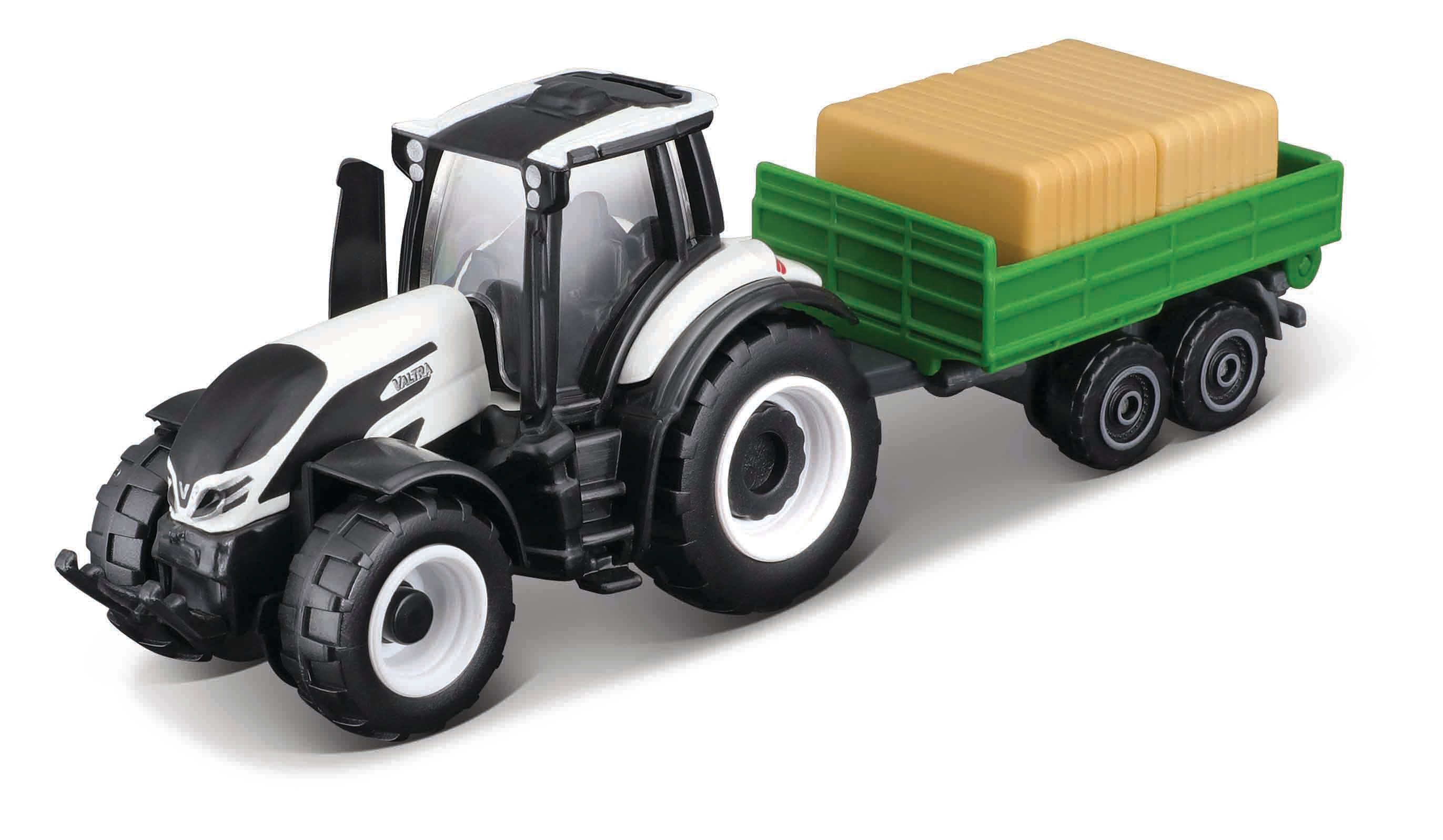 Maisto 3 Inch Farm Tractor & Trailer Assorted Styles