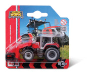 MAISTO MINI WORK MACHINES TRACTORS WITH FRONT LOADER ASSORTMENT
