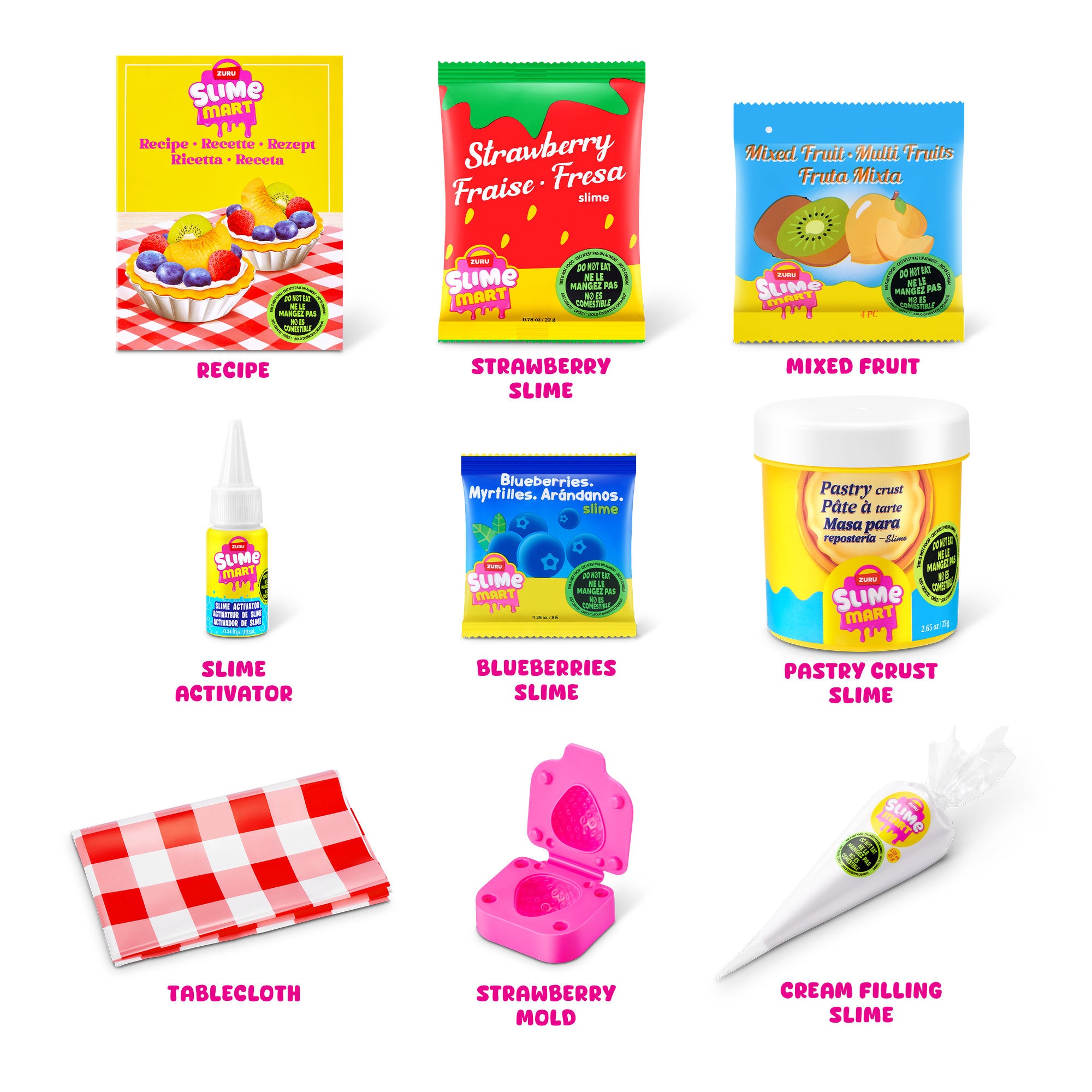 ZURU Slime Mart Small Shopping Bag Series 1 Fruit Tart