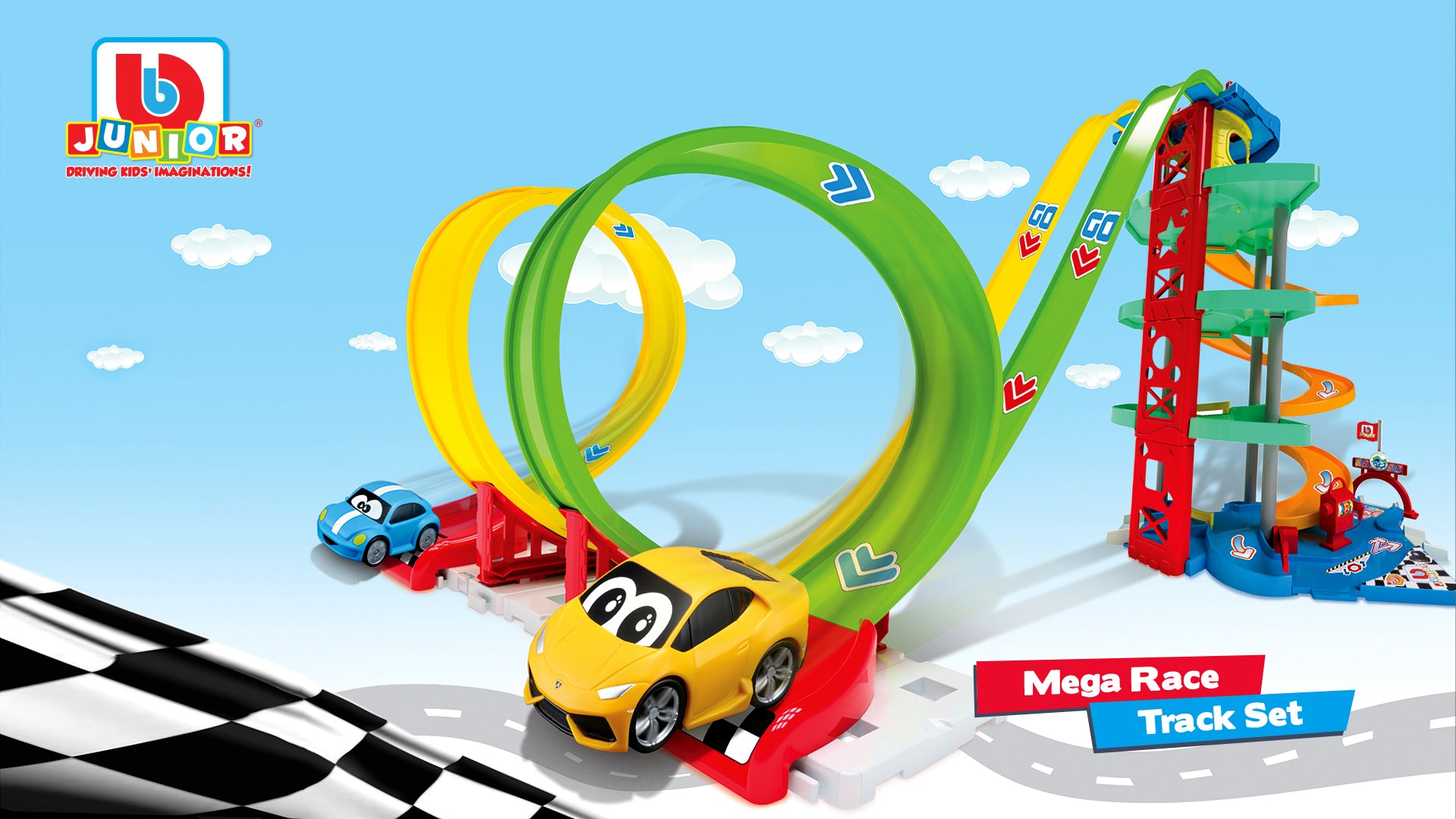 Bbjunior MEGA Race Track Set