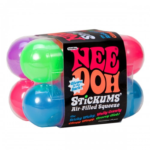 Schylling NeeDoh Stickums 12 Pack - Toyworld NZ