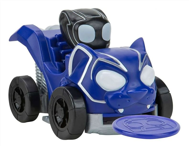 Marvel Spidey and His Amazing Friends Disc Dashers Vehicle Black Panther