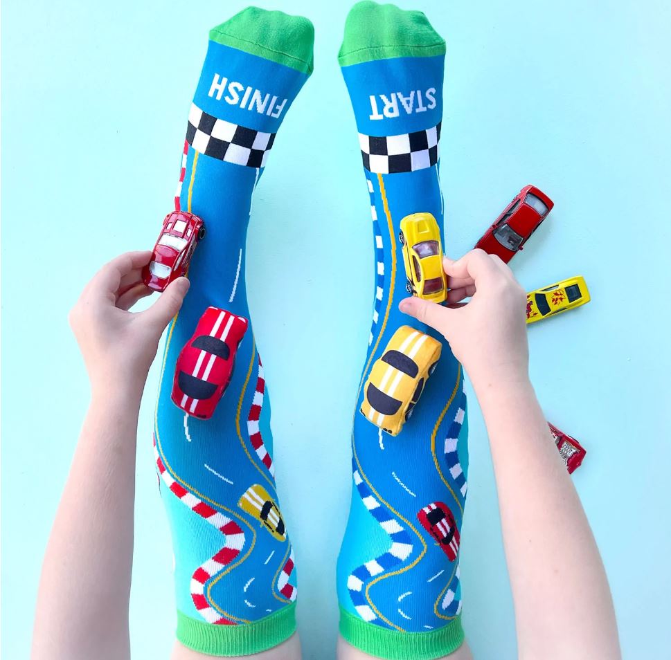 MADMIA Racing Cars Adult Socks