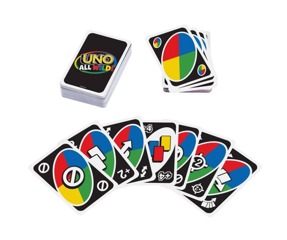 UNO All Wild Card Game - Toyworld NZ