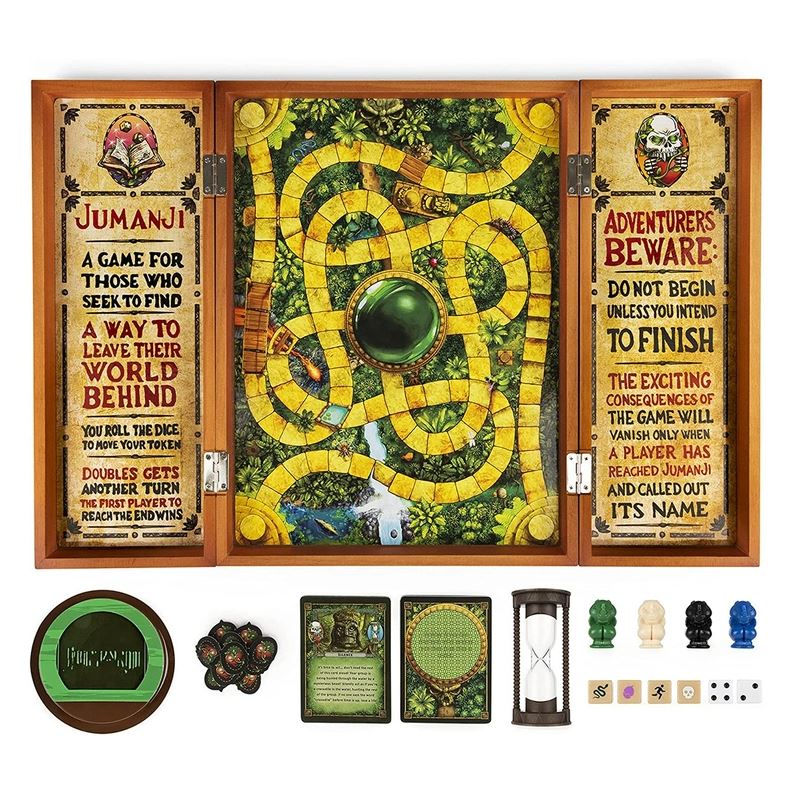 Jumanji Refresh Wooden Box Set Game