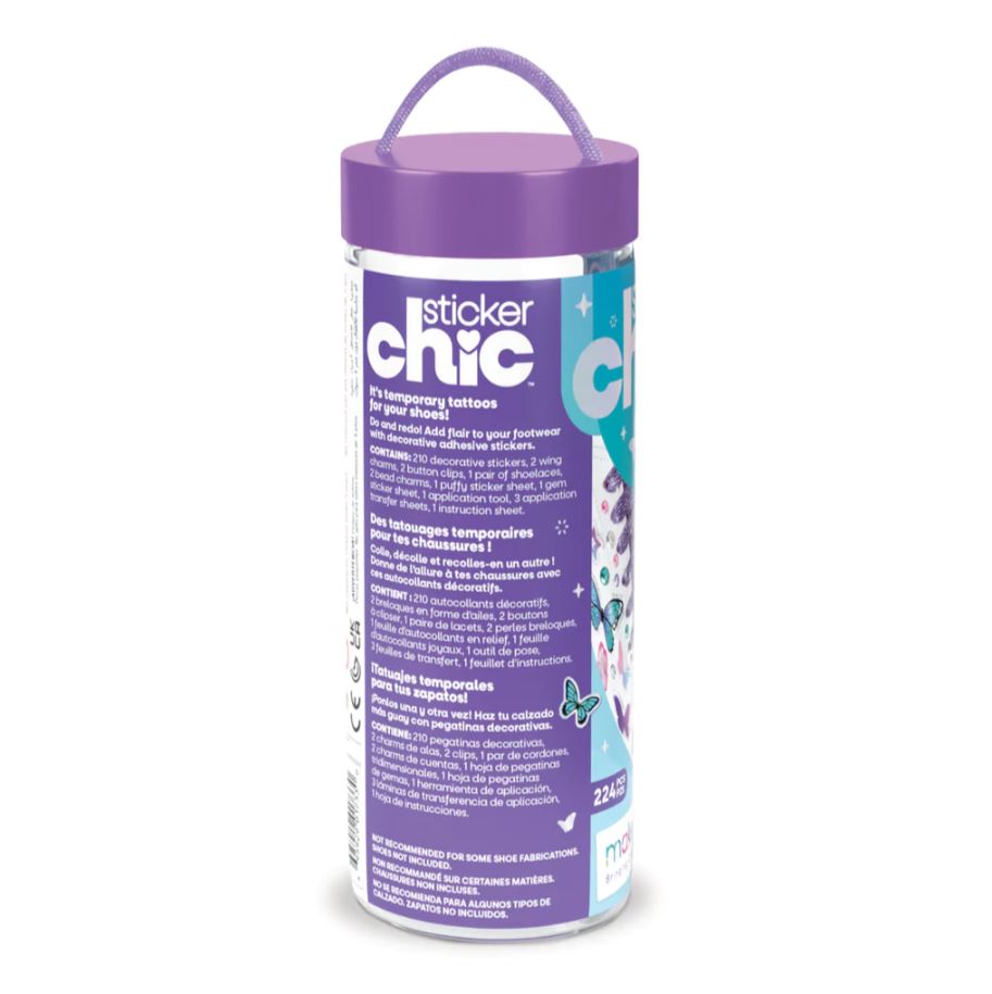 Make It Real Sticker Chic Butterfly Bling