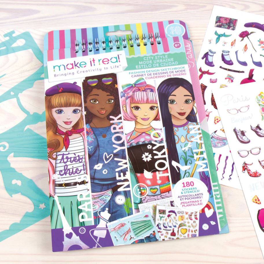 Make It Real Sketchbook-City Style