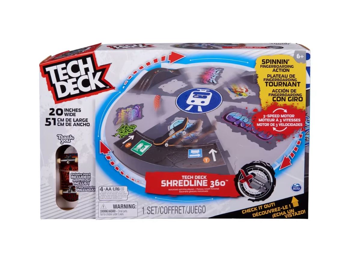 Tech Deck Shredline 360 Turntable