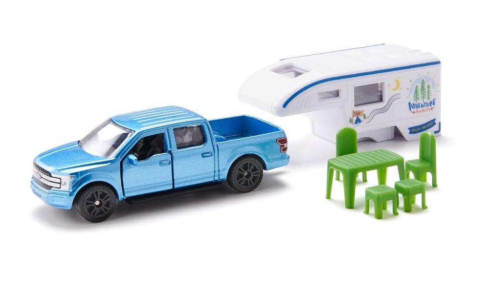 Siku 1693 Ford F150 Pickup Camper