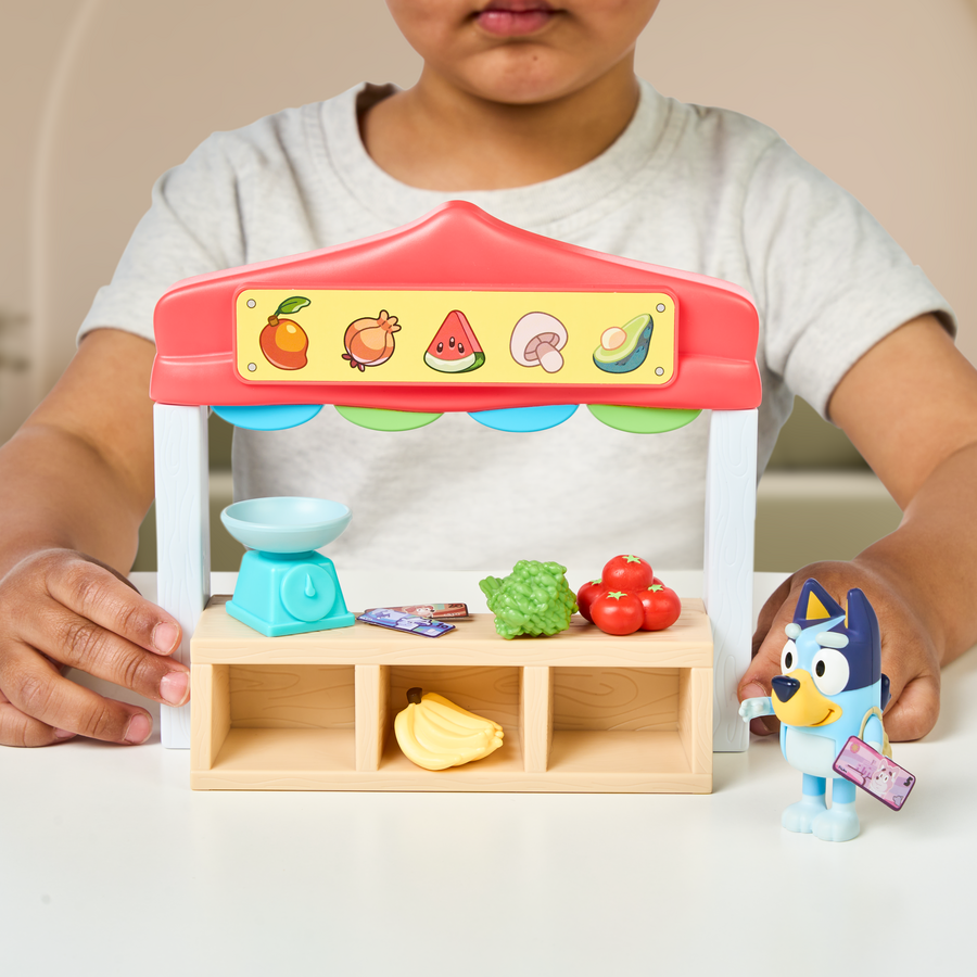 Bluey S10 Farmers Market Mini Playset
