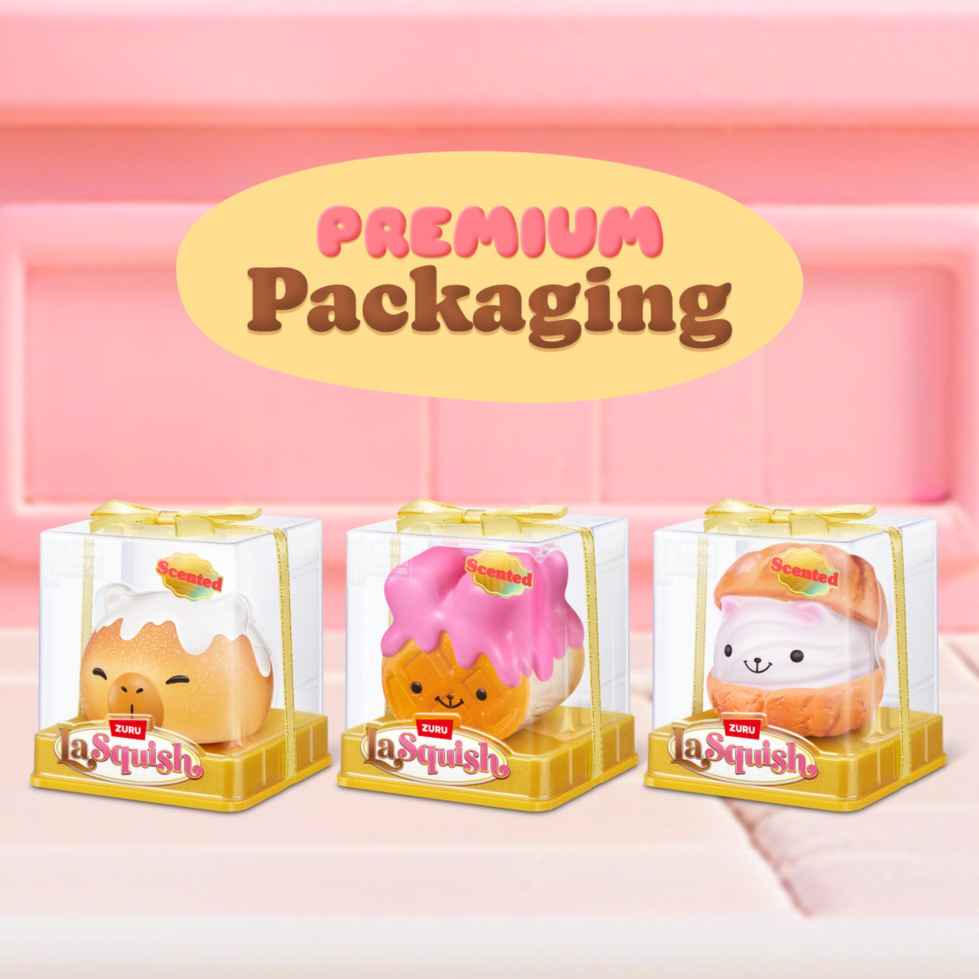 ZURU La Squish Scented Slow Rise Squishy Series 1 Assorted Styles
