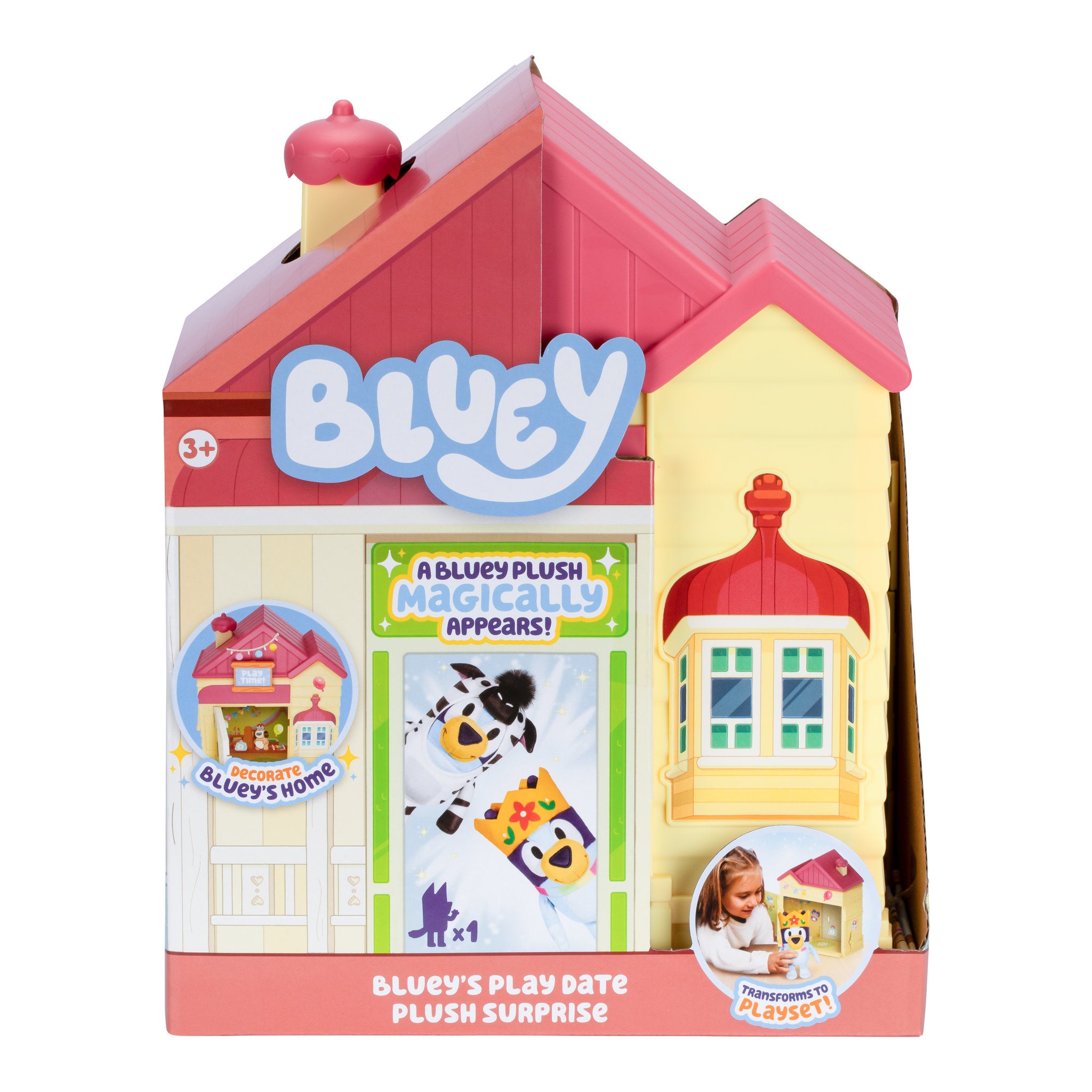 Bluey's Playdate Plush Surprise Playset Blind Box