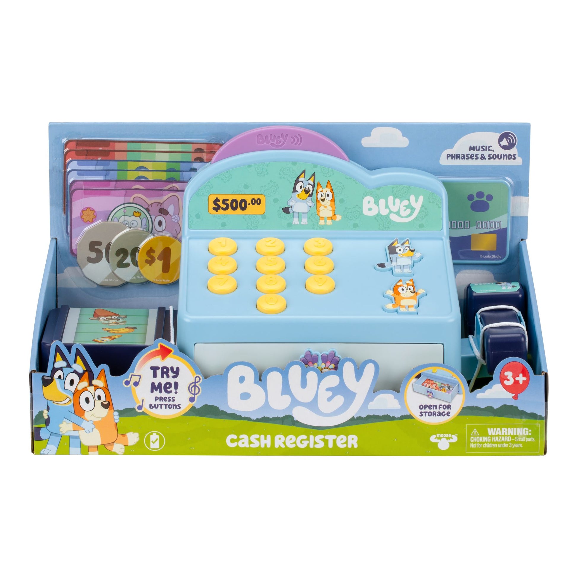 Bluey Series 11 Role Play Cash Register - Toyworld NZ