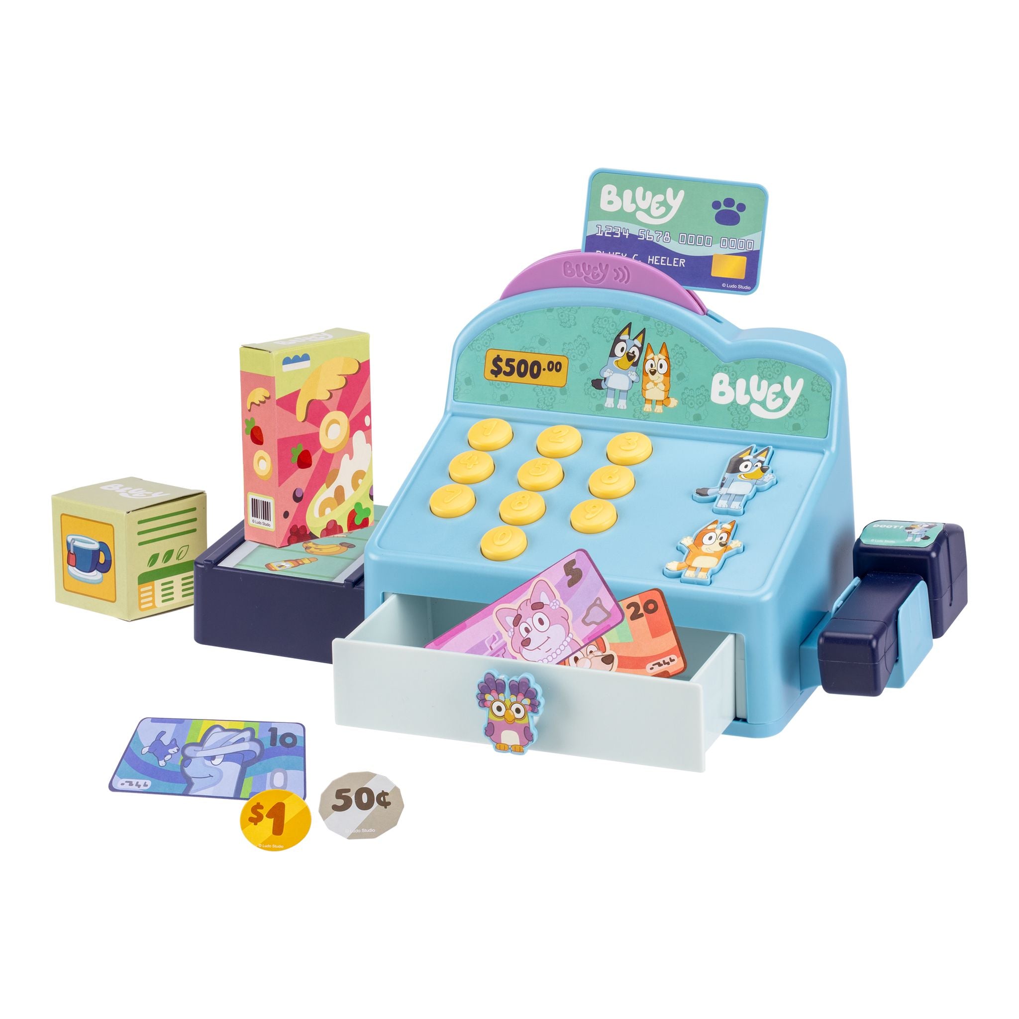 Bluey Series 11 Role Play Cash Register - Toyworld NZ