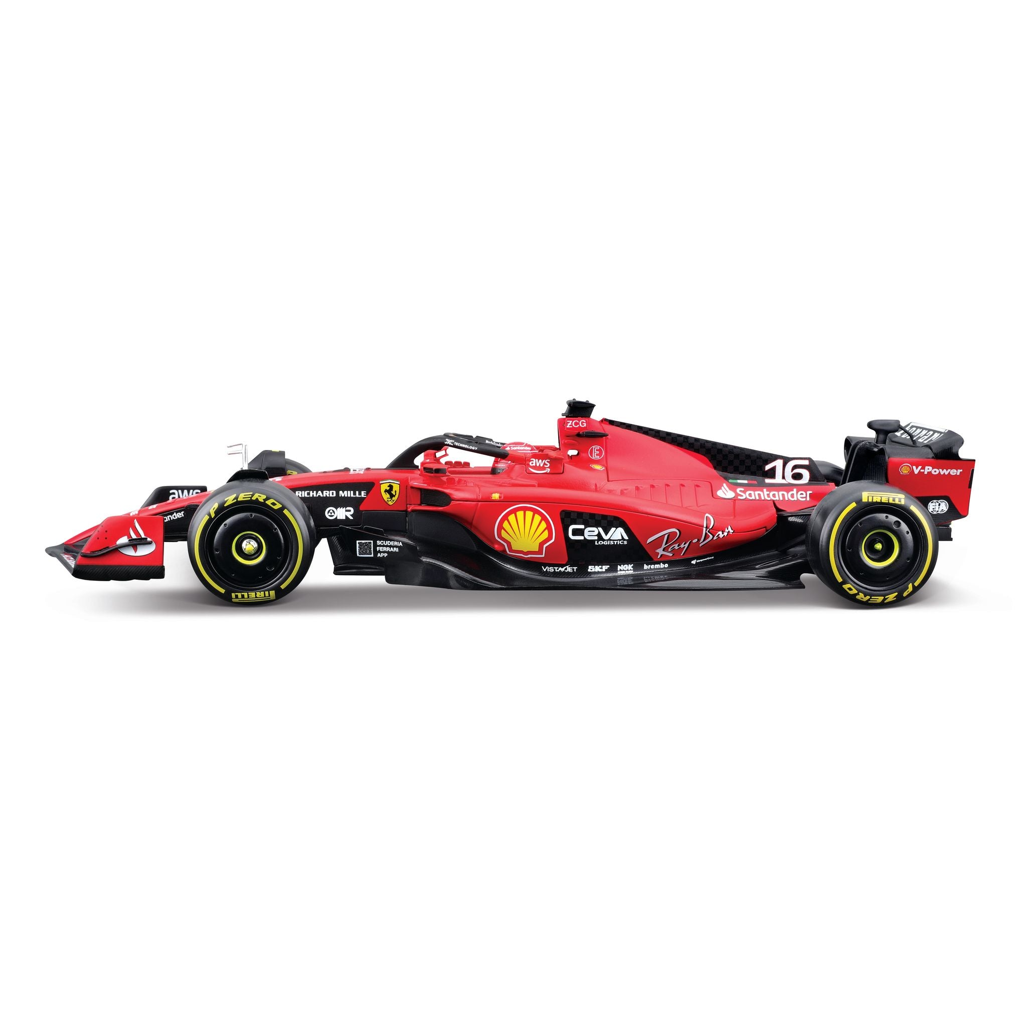 Bburago 1:24 F1 Ferrari Sf-23 #16 (Charles Leclerc)