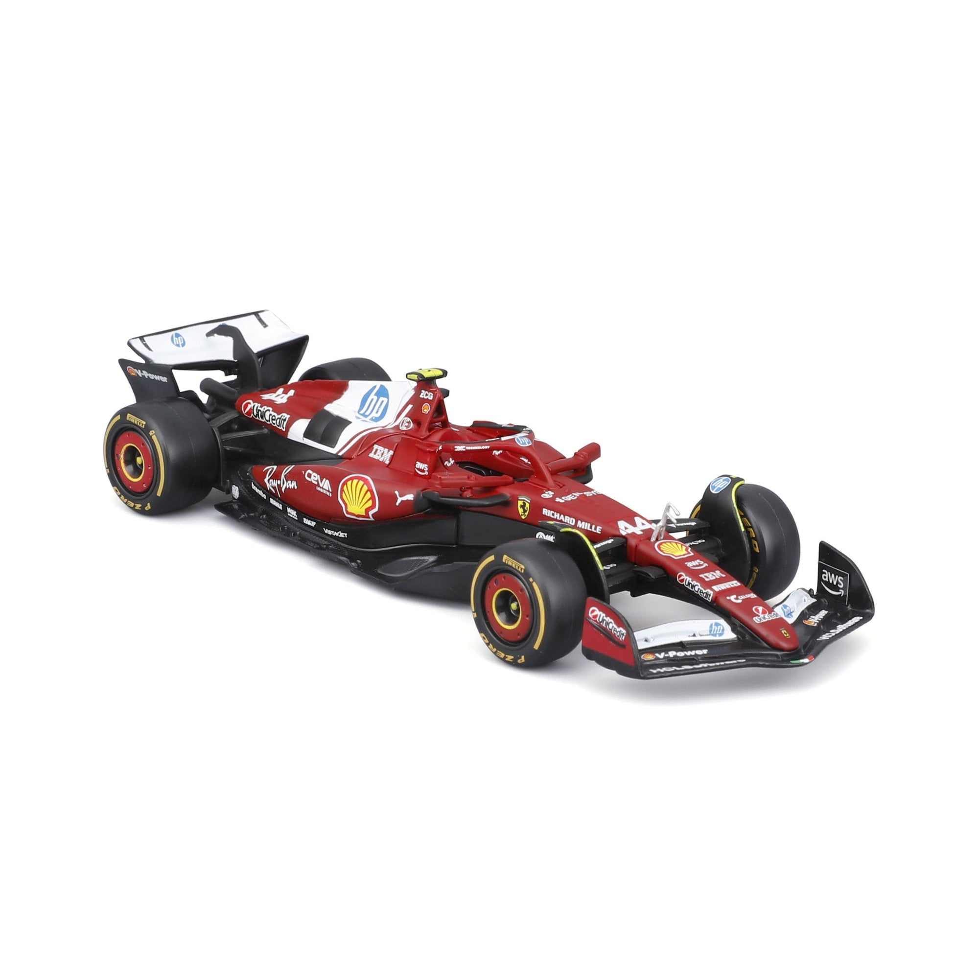 Bburago 1:43 F1 Ferrari 2025 WB #44 Hamilton
