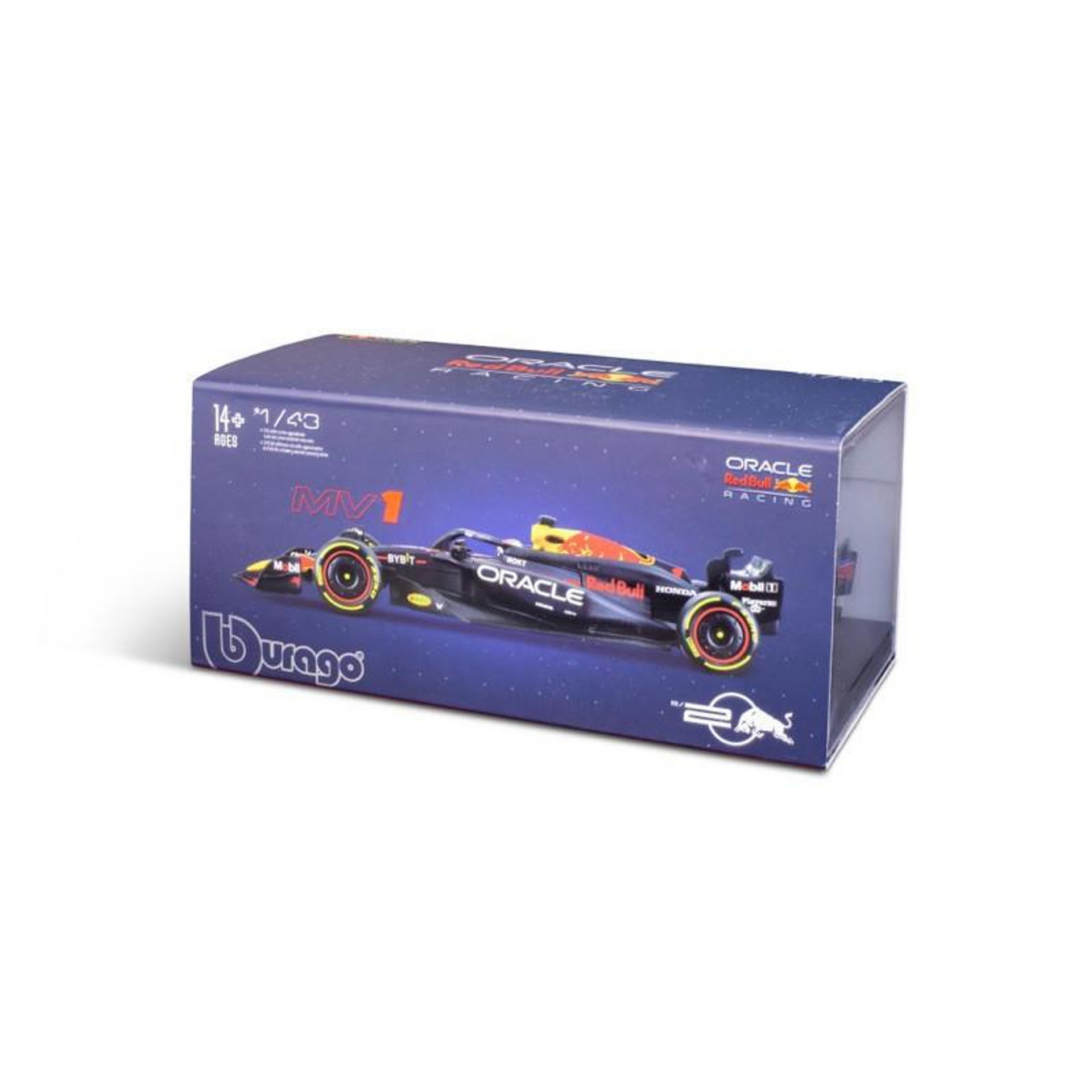 Oracle Red Bull Racing RB20 1/43 ミニカー Bburago 1/43 Red Bull Oracle Racing Rb20 2024 #1 Verstappen