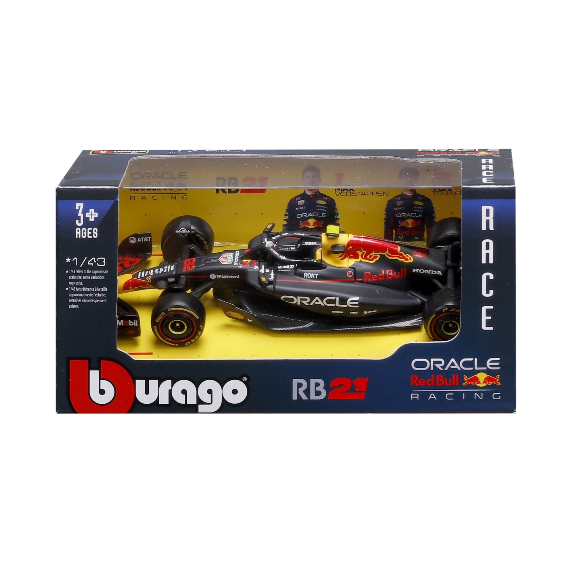 Bburago 1:43 F1 Red Bull Racing 2025 WB #1 Verstappen
