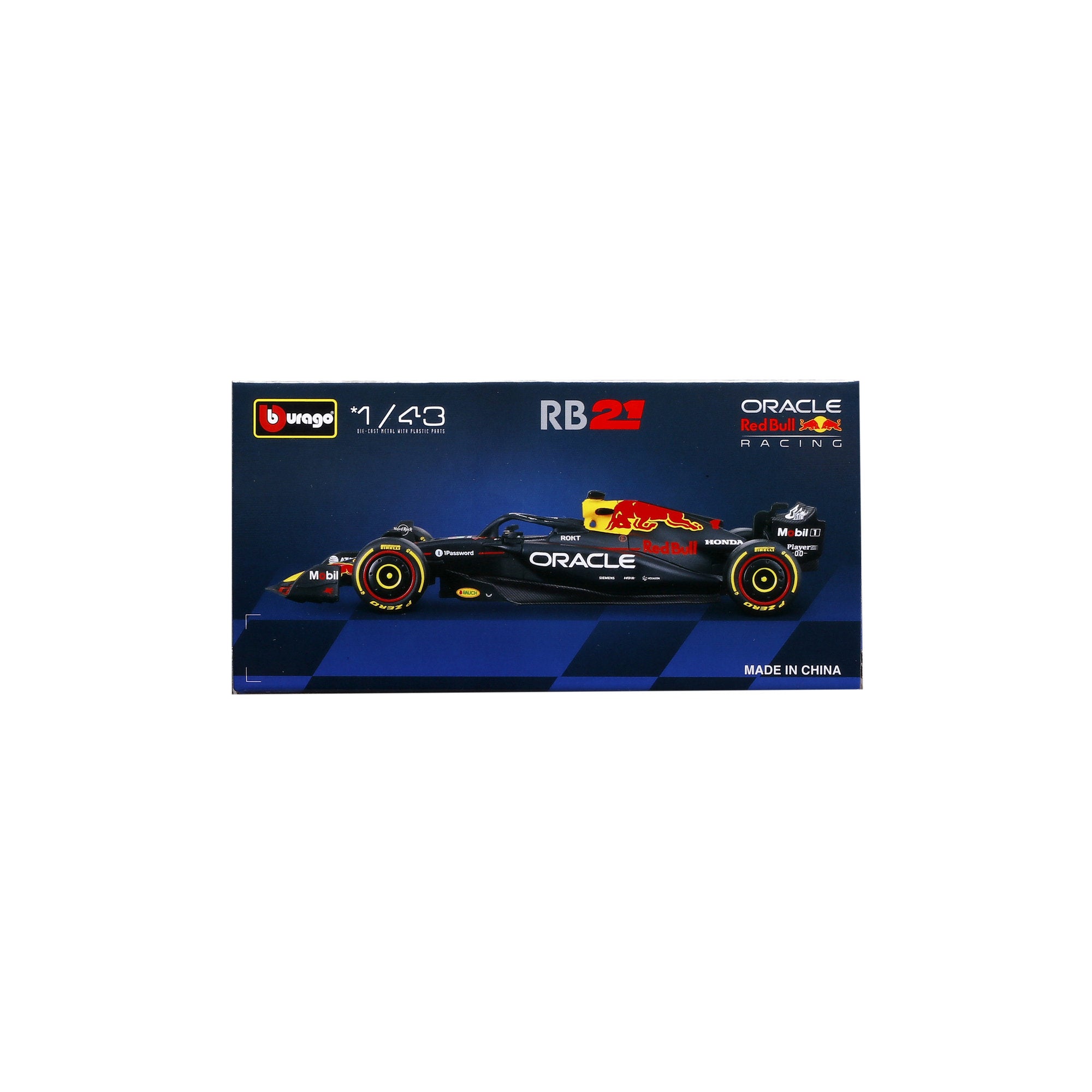 Bburago 1:43 F1 Red Bull Racing 2025 WB #1 Verstappen