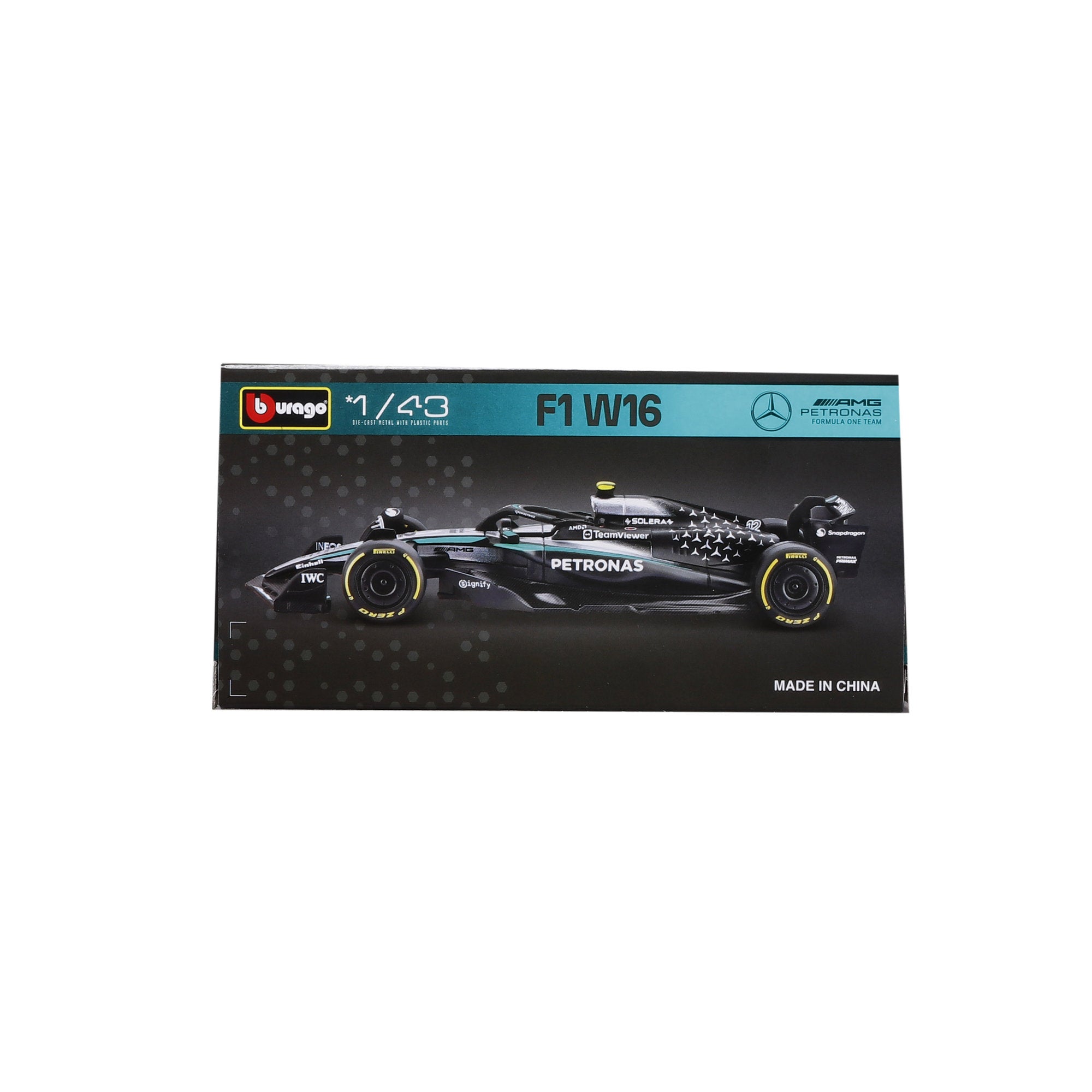 Bburago 1:43 F1 Mercedes 2025 WB #63 Russell