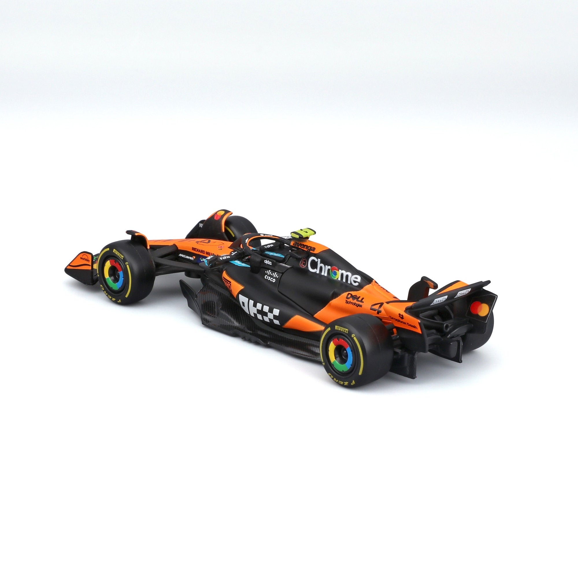 Bburago 1:43 F1 McLaren 2025 WB #4 Norris