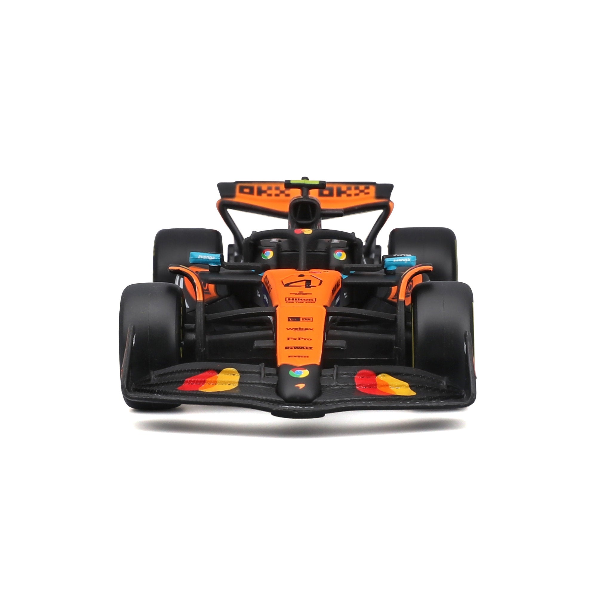 Bburago 1:43 F1 McLaren 2025 WB #4 Norris