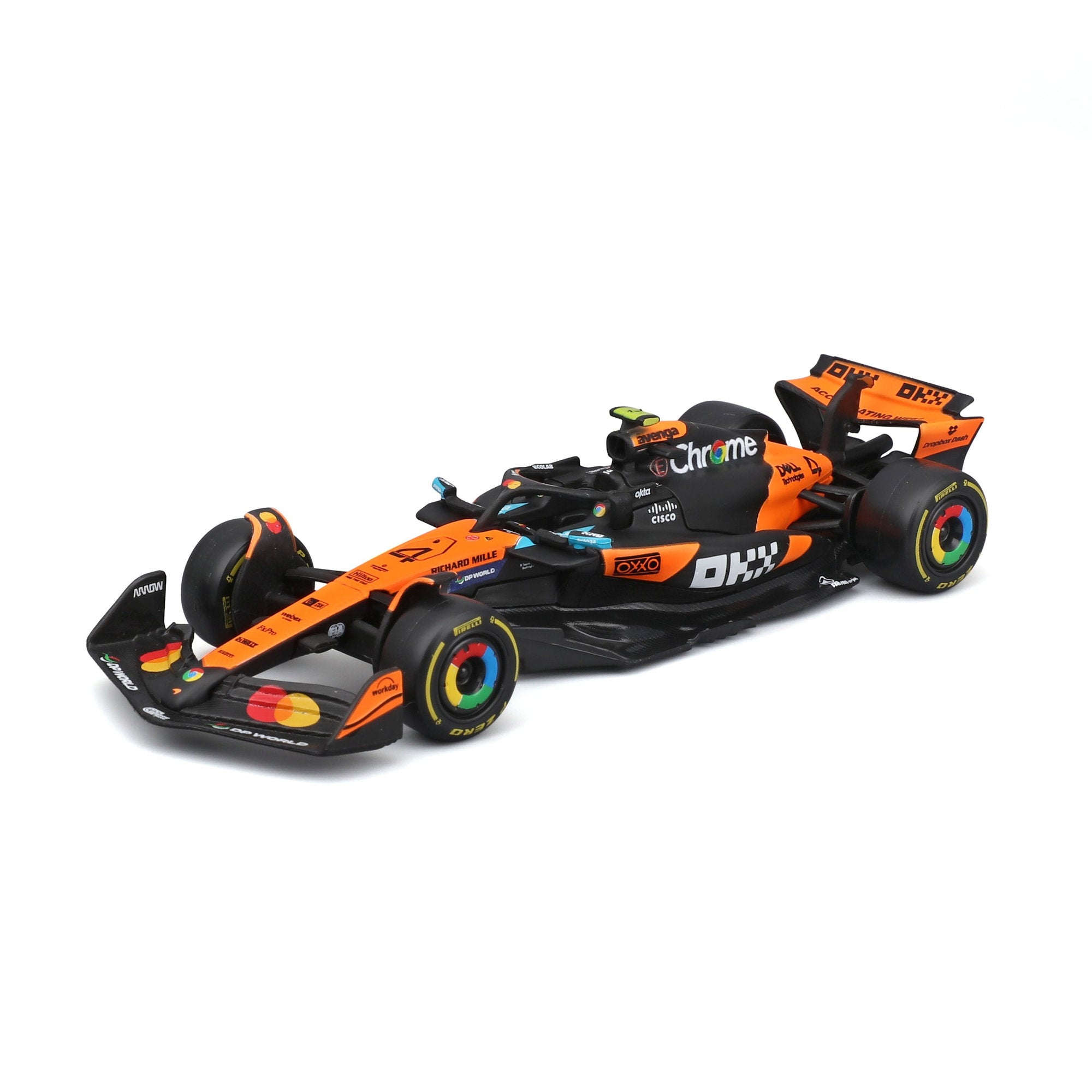 Bburago 1:43 F1 McLaren 2025 WB #4 Norris