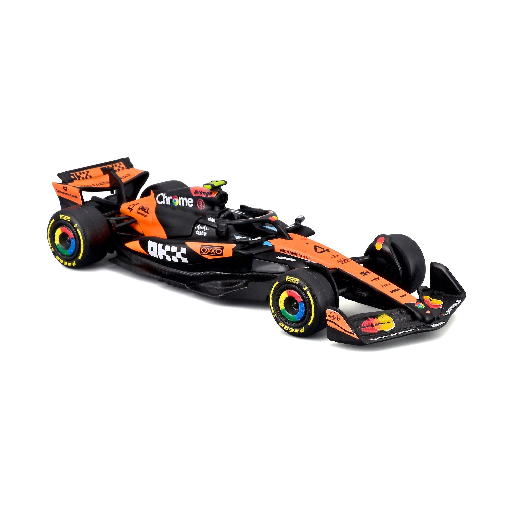 Bburago 1:64 F1 Formula 1 2025 #4 Norris
