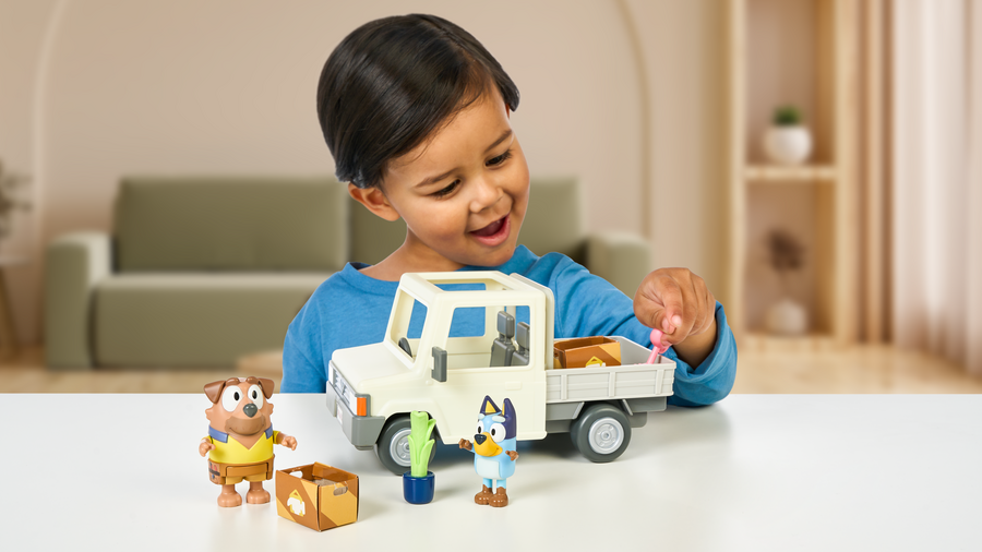 Bluey Series 10 Tradies Ute Vehicle
