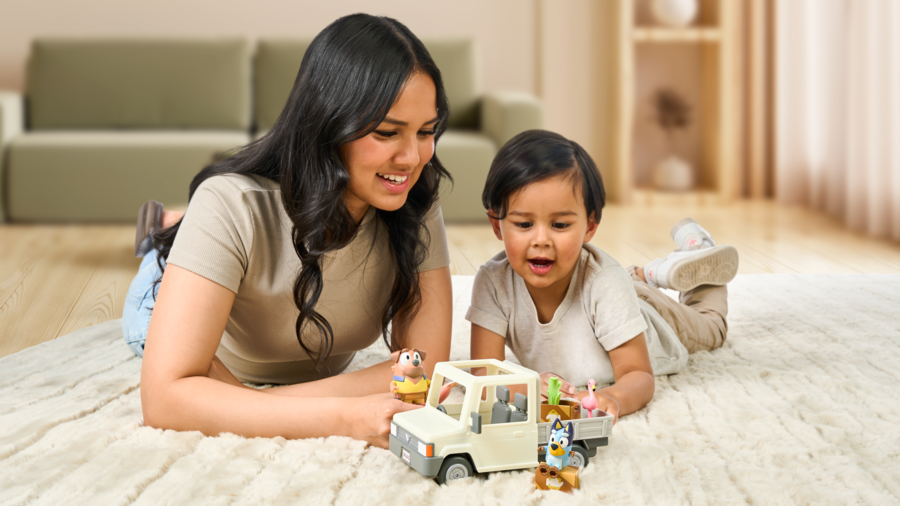 Bluey Series 10 Tradies Ute Vehicle