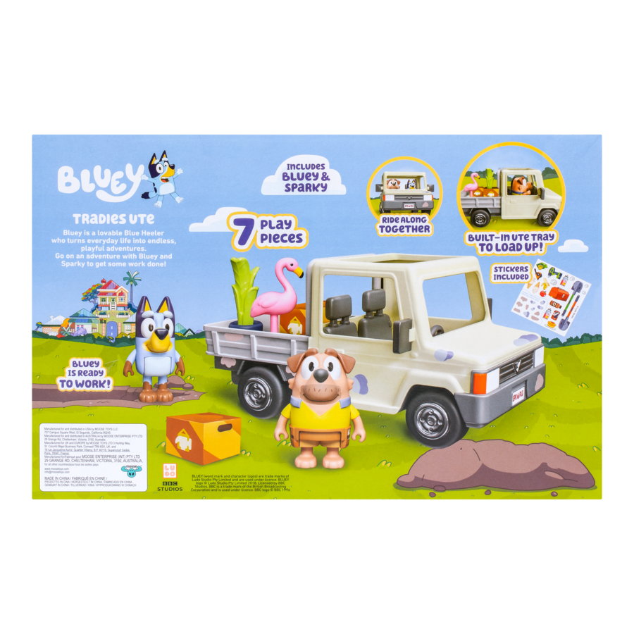 Bluey Series 10 Tradies Ute Vehicle