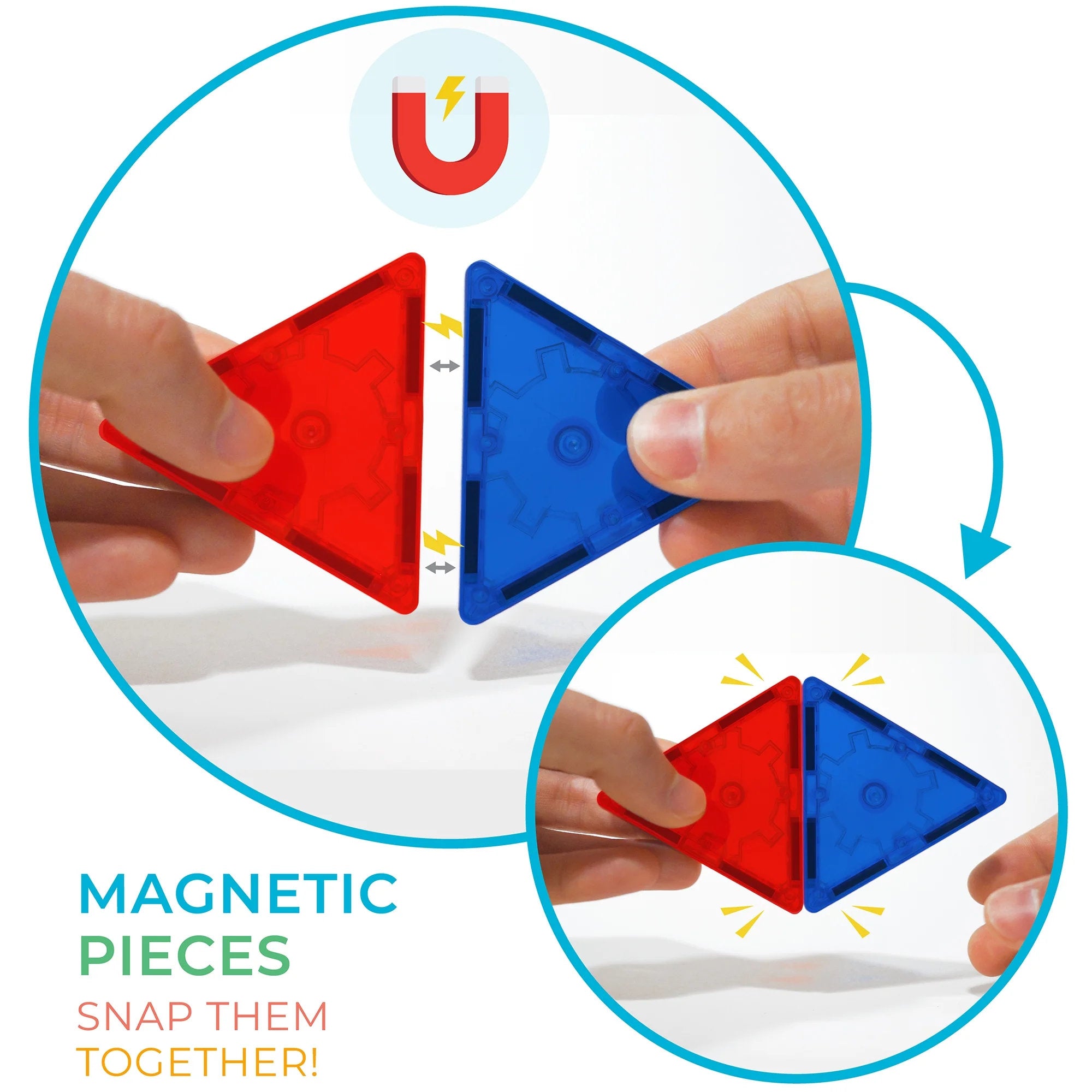 Tytan Magnetic Tiles 100 Piece Playset