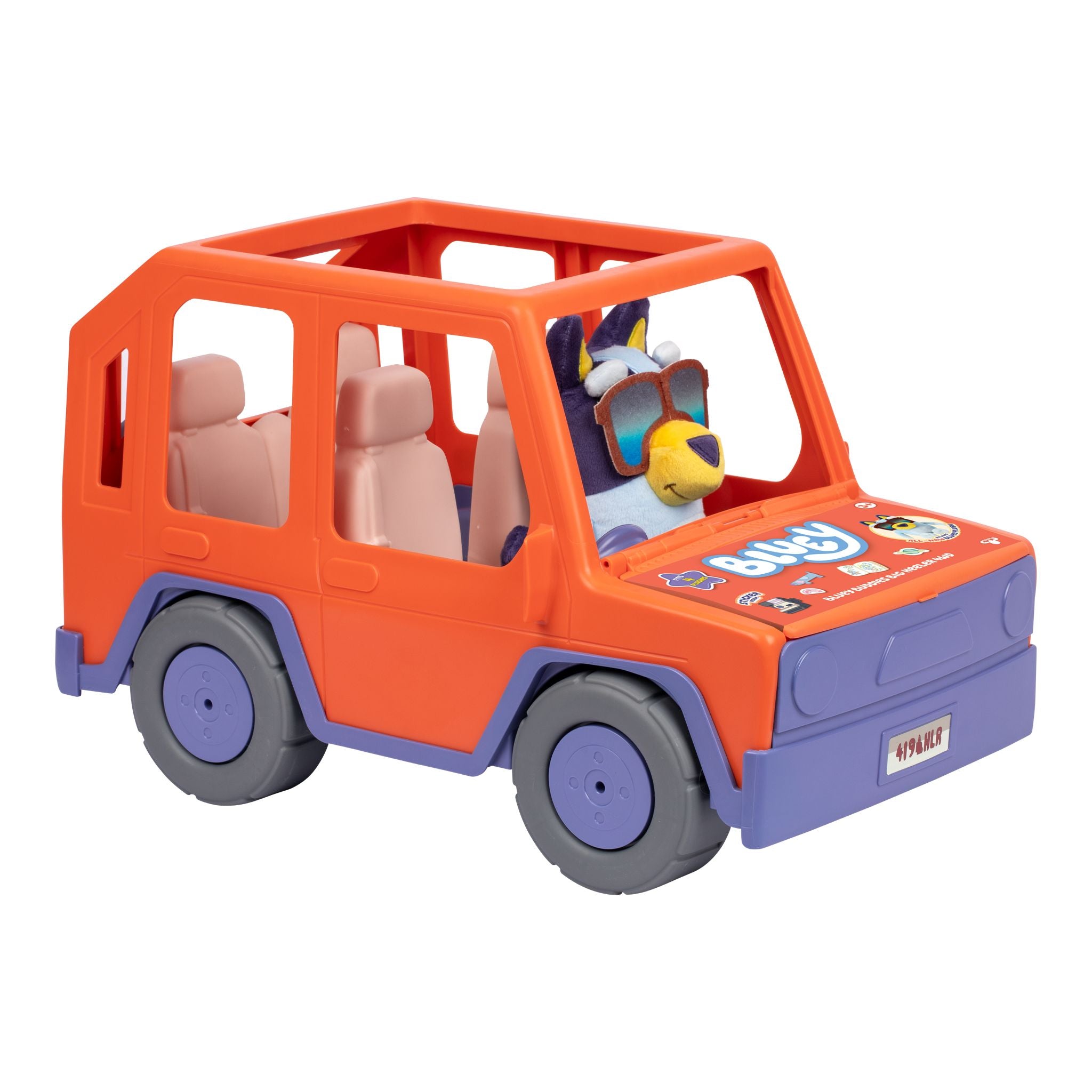 Bluey Buddies Big Heeler 4WD With 8 Inch Plush - Toyworld NZ