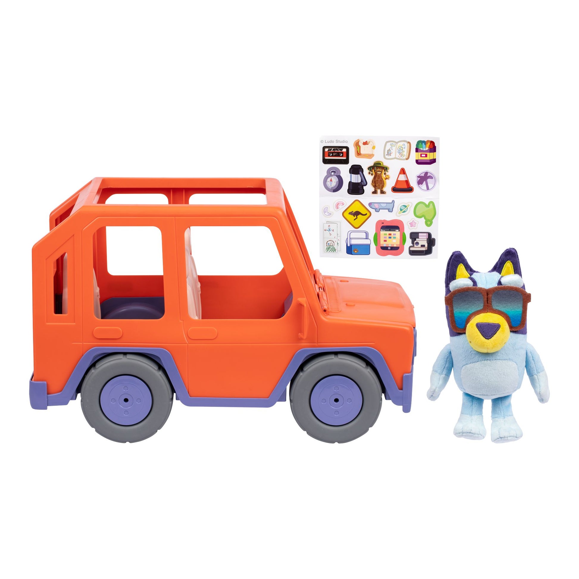 Bluey Buddies Big Heeler 4WD With 8 Inch Plush - Toyworld NZ