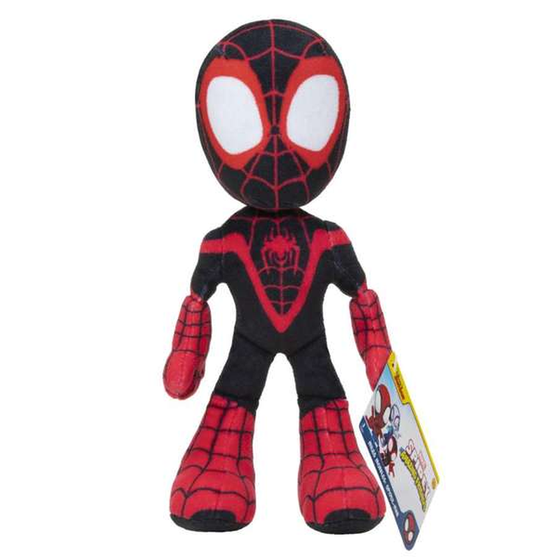 Marvel Spidey and His Amazing Friends 20cm Plush Miles Morales: Spider-Man - Toyworld NZ