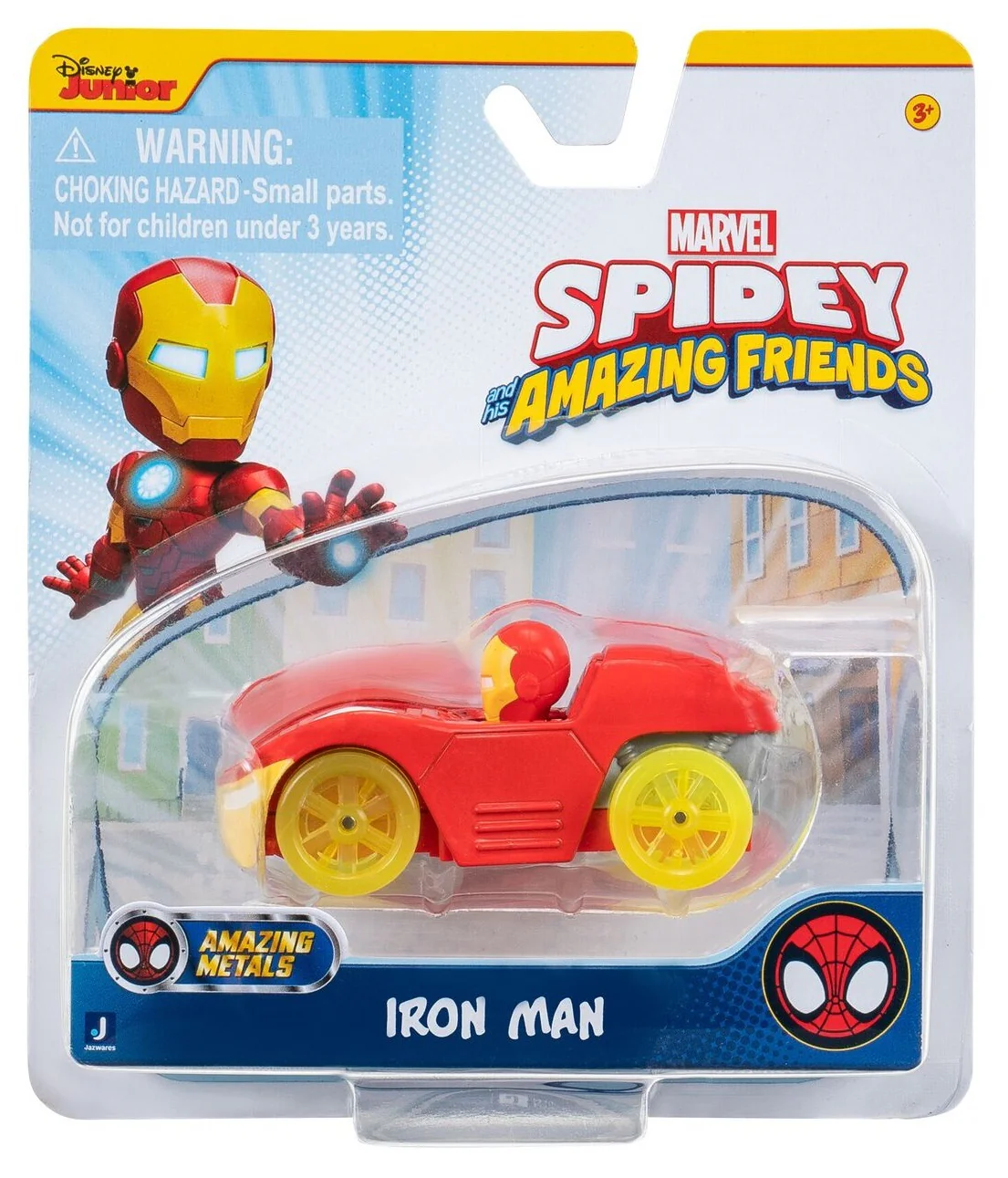 Spidey and His Amazing Friends Die Cast Iron Man